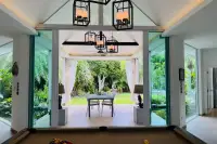 3 Bedroom House for Sale in Huai Yai indoor pool table room with view to outdoor dining pavilion