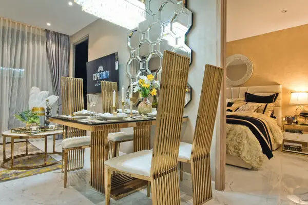 2 Bedroom Condo for Sale at Copacabana Beach Jomtien living room with sea view