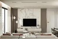 2 Bedroom Condo for Sale in Avenue Boutique Pattaya master bedroom with king-size bed