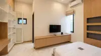 4 Bedroom House for Rent in Mabprachan bedroom with wood cabinetry, TV console and large bed