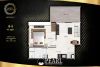 1 Bedroom Condo for Sale in Grand Solaire Pattaya balcony overlooking Pattaya cityscape
