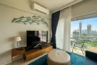 2 Bedroom Condo for Sale at Veranda Residence Pattaya second bedroom with twin beds