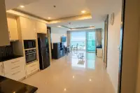 2 Bedroom Condo for Sale in Cosy Beach View second bedroom with city view