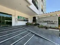 1 Bedroom Condo for Sale at Wongamat Privacy entrance walkway and ClubHouse Residence signage