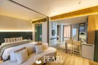 1 Bedroom Condo for Sale in Arom Jomtien living room with modern decor