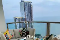 2 Bedroom Condo for Sale in Riviera Ocean Drive spacious master bedroom with balcony access