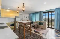 2 Bedroom Condo for Sale & Rent at Espana Condo Resort living room with sofa and TV