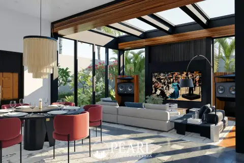 4 Bedroom House for Sale in Bamboo Luxury Villa private swimming pool with sun loungers