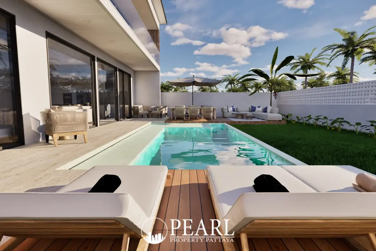 4 Bedroom House for Sale in Central Pattaya modern kitchen
