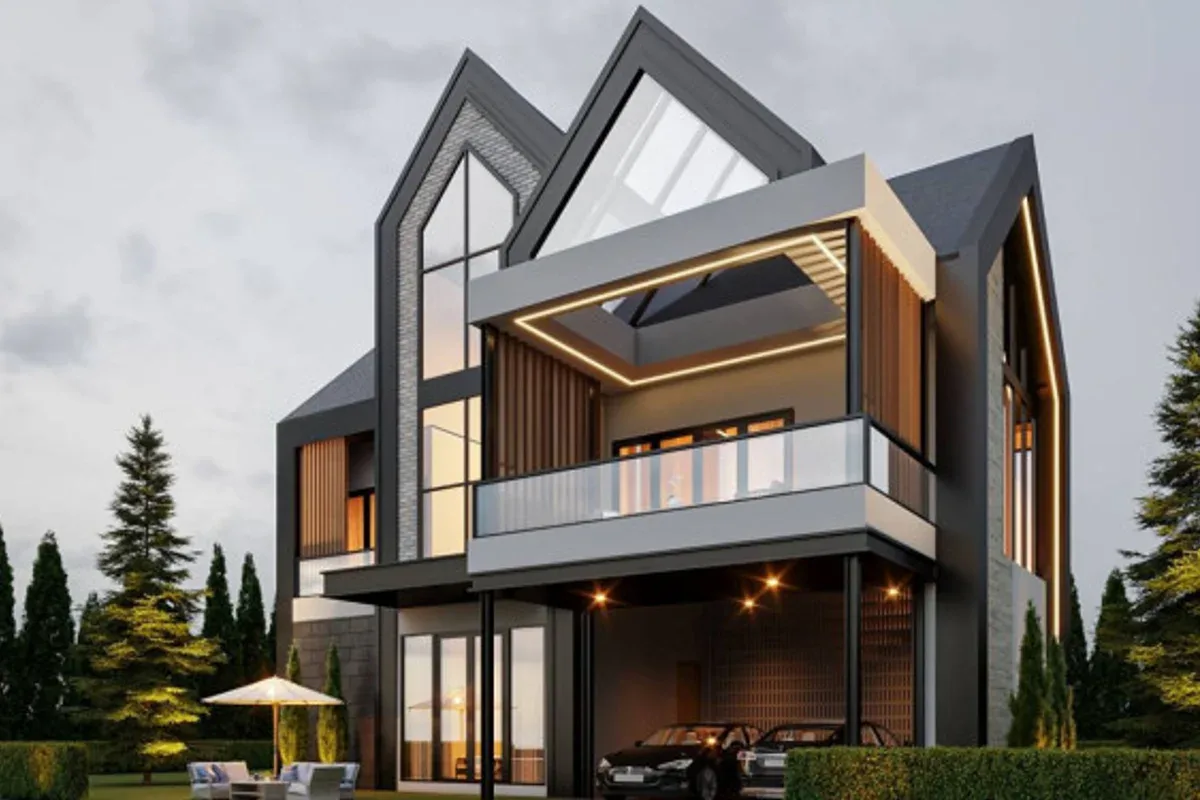 4 Bedroom House for Sale in Naklua spacious living room