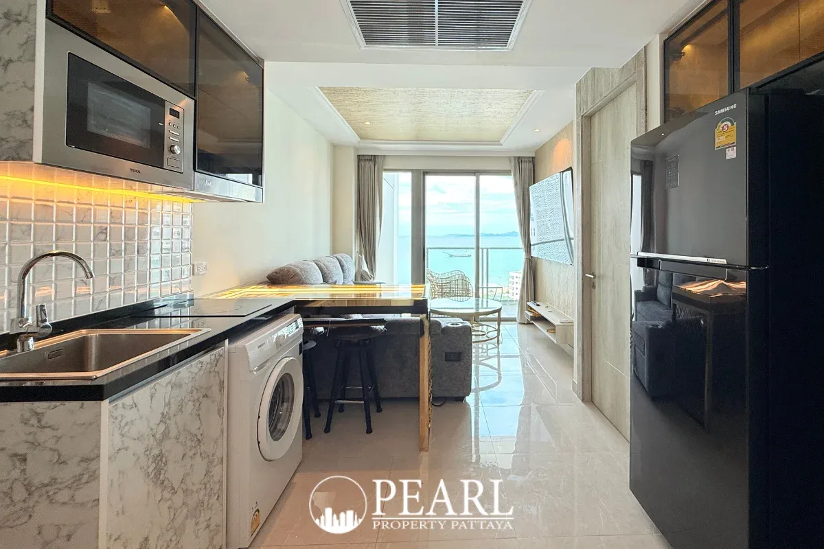 1 Bedroom Condo for Rent in Riviera Monaco, fully equipped kitchen with appliances