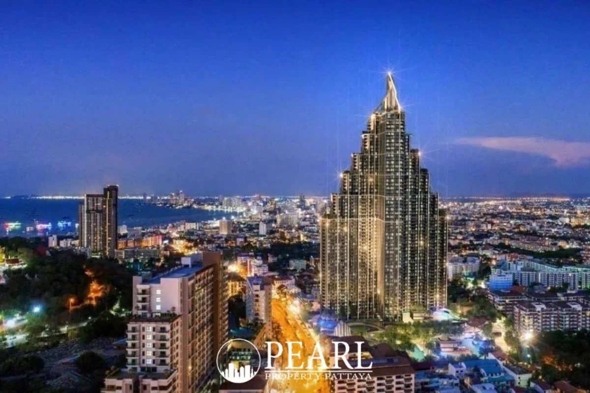 1 Bedroom Condo for Sale in Grand Solaire Pattaya living room with modern furnishings