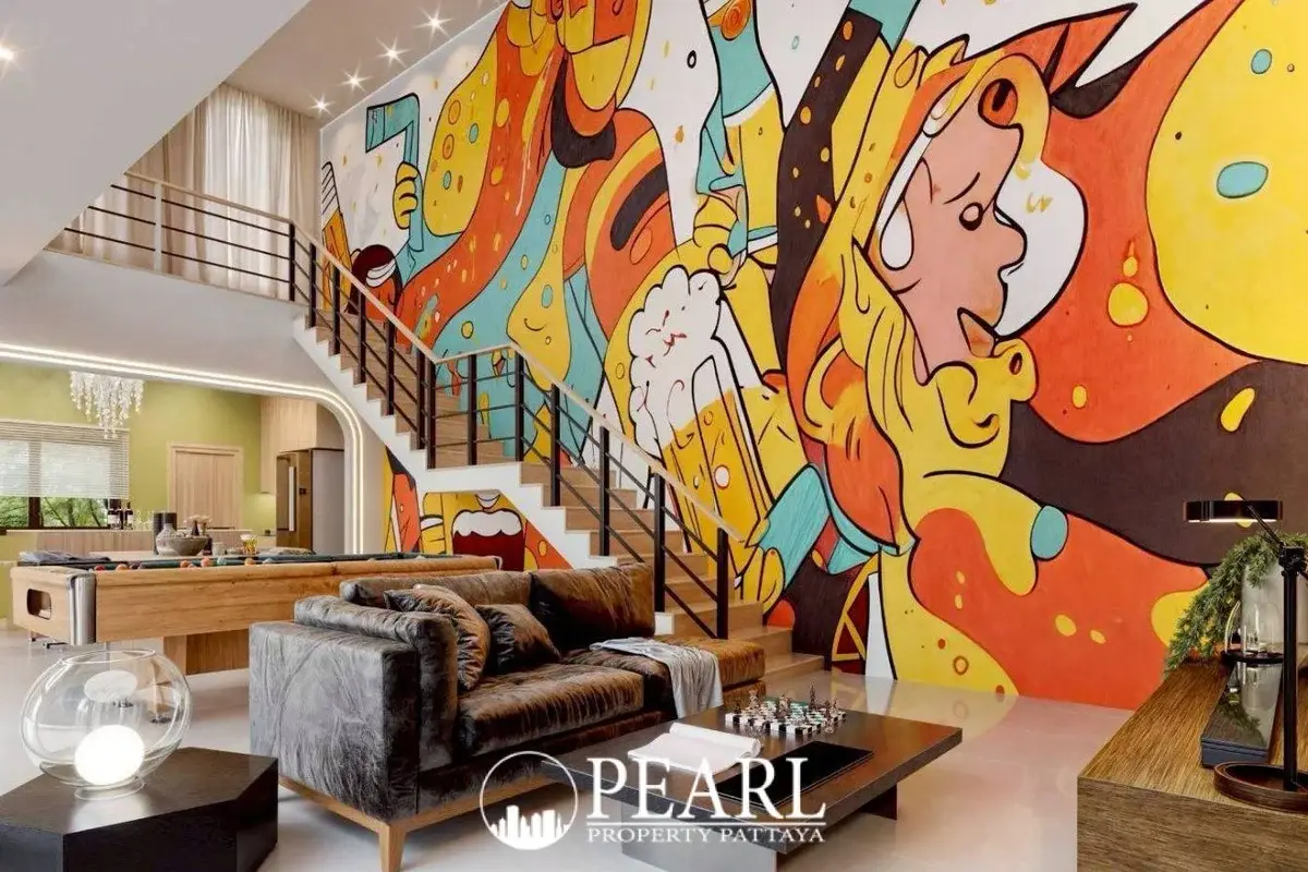 5 Bedroom House for Sale in Myroom Pool Villa fully equipped kitchen and dining area