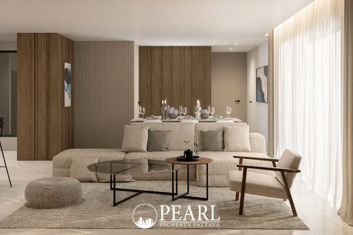 3 Bedroom Condo for Sale in Zensiri Jomtien Residences exterior facade