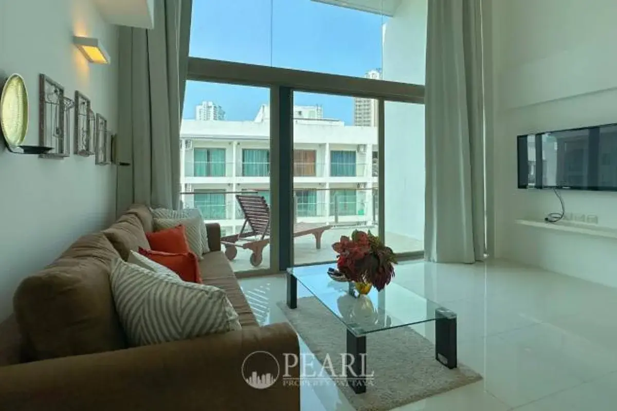 2 Bedroom Condo for Sale in The Sanctuary Wongamat second bedroom with balcony access