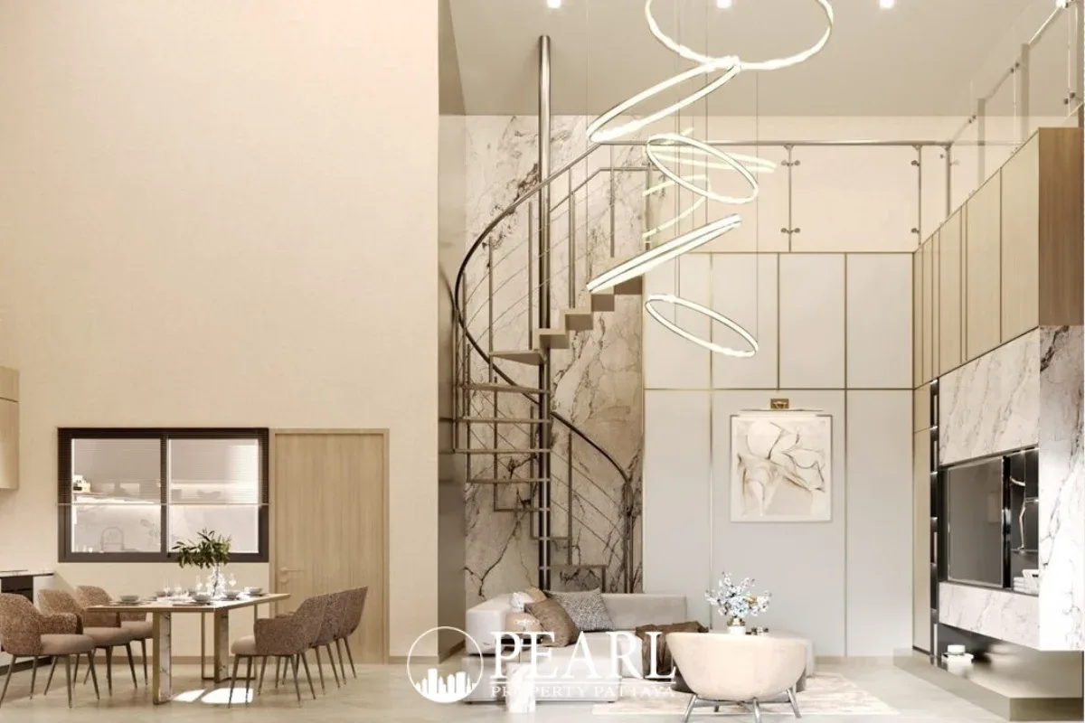 4 Bedroom House for Sale in Villa Trivana spacious living room with sofa