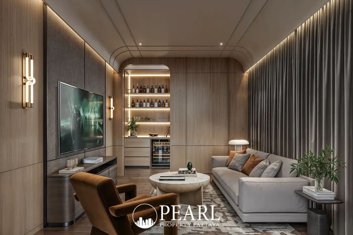 3 Bedroom House for Sale in The Palm Pattaya Chaiyapornvitee 25 second bedroom