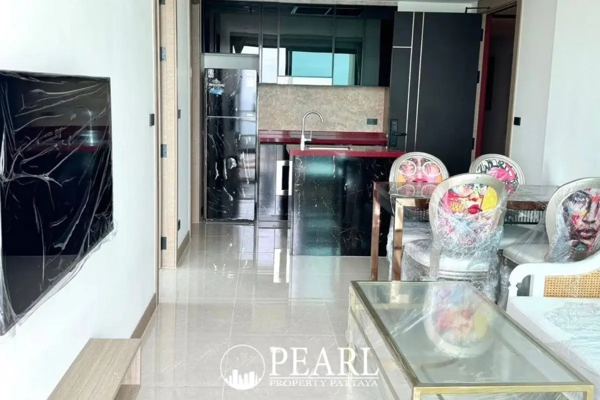 1 Bedroom Condo for Sale in Riviera Ocean Drive living room with sofa