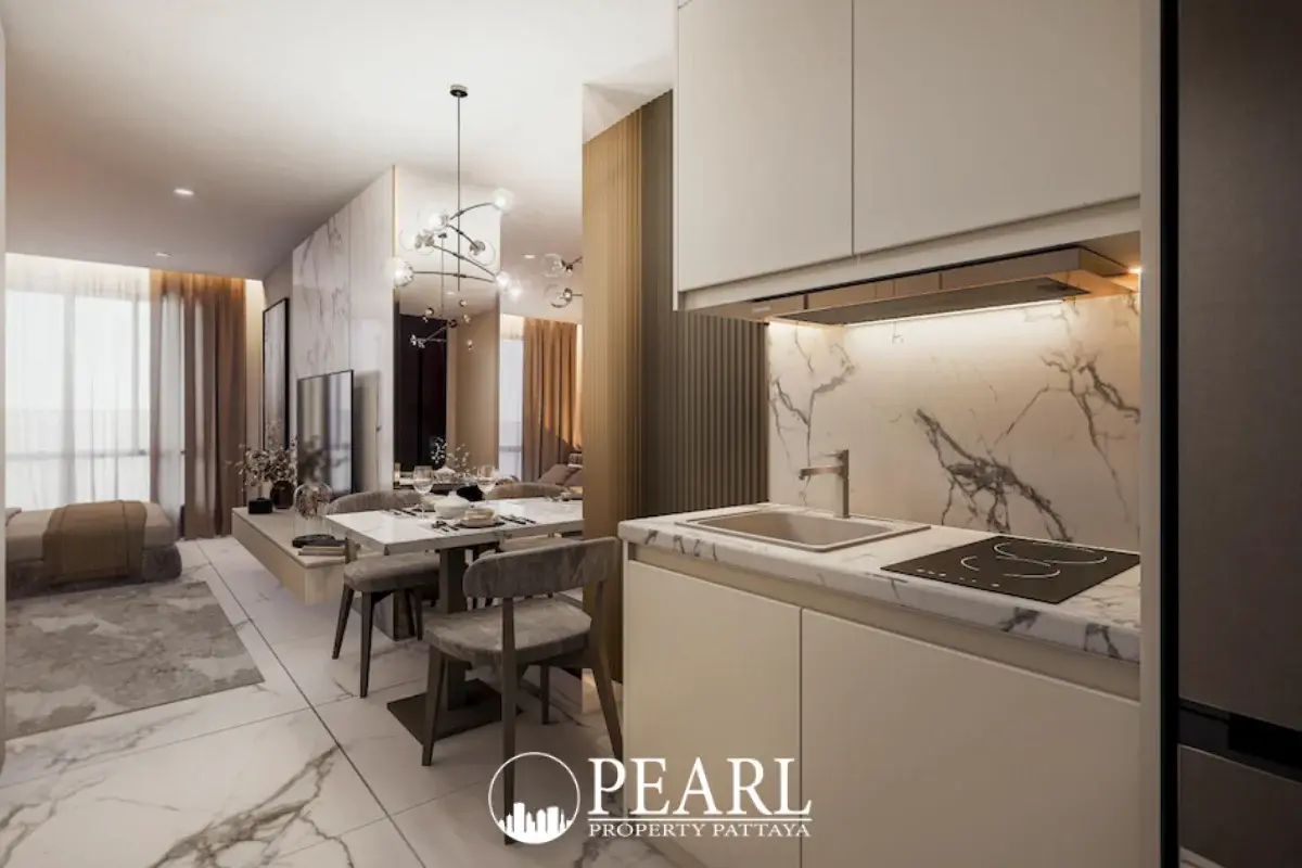 1 Bedroom Condo for Sale in Avenue Boutique Pattaya comfortable bedroom