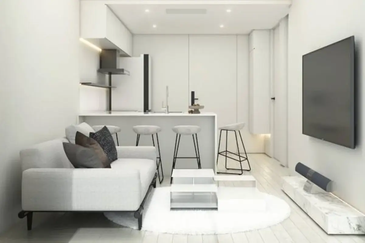 1 Bedroom Condo for Sale in Secret Garden Condominium living room