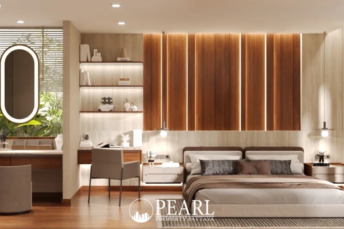 3 Bedroom House for Sale in Baan Mae 12 – Onyx Grand Village private swimming pool