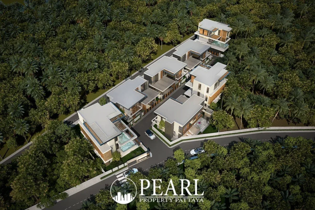 5 Bedroom House for Sale at The Ozone Wealth Jomtien Pool Villa Pattaya