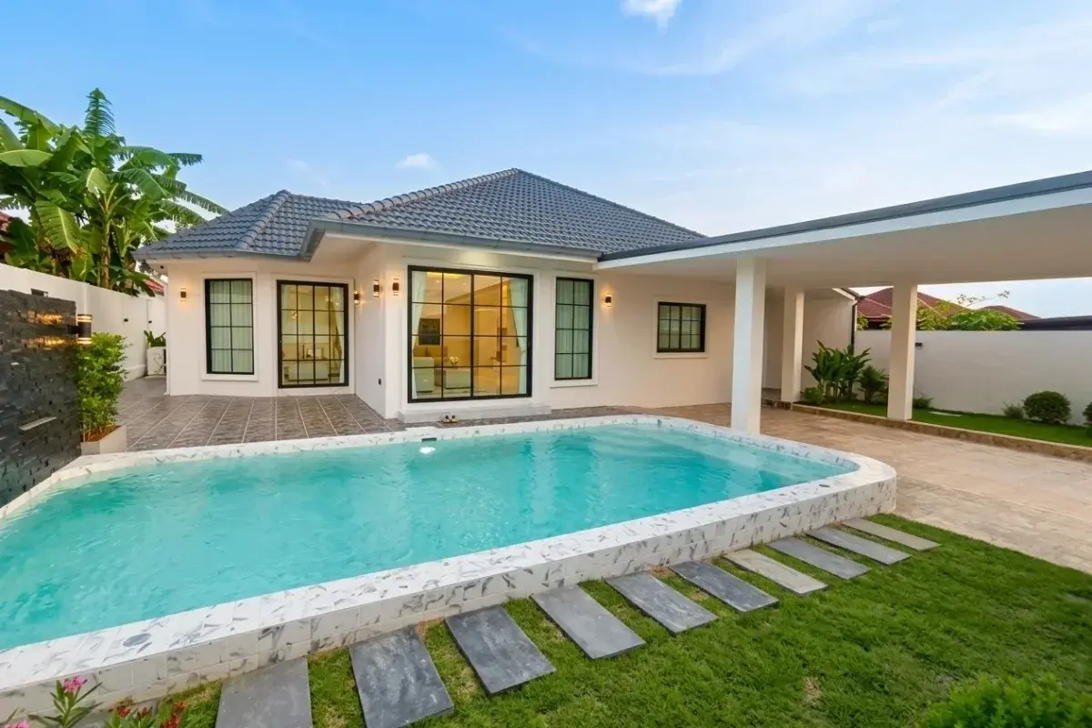 4 Bedroom House for Sale at Chokchai Garden Home 2, Nong Prue, Pattaya — 4-bedroom House — photo 1