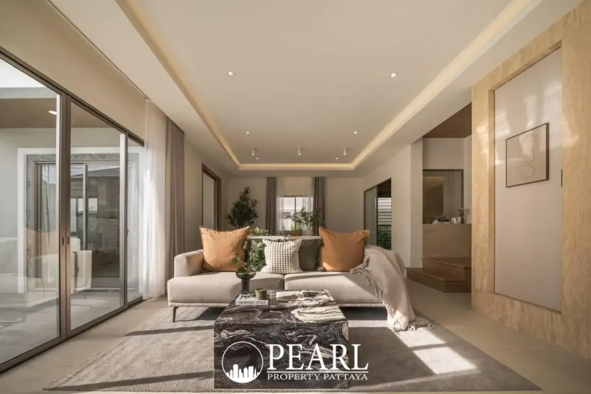 4 Bedroom House for Sale in Horizon By Patta spacious living room with sofa