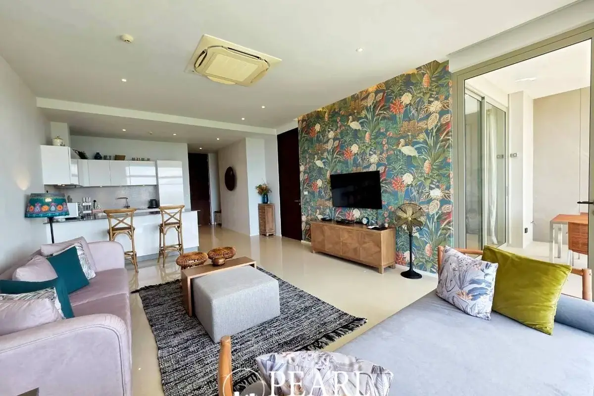 1 Bedroom Condo for Sale in Bang Saray building exterior with balconies