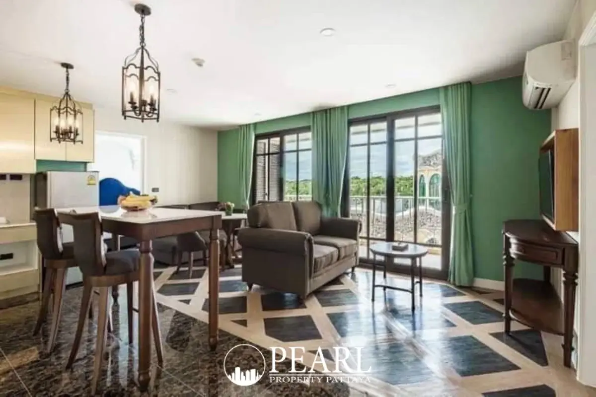 2 Bedroom Condo for Sale in Espana Condo Resort master bedroom with king-size bed