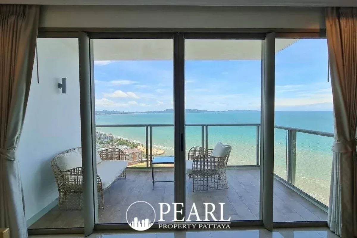 2 Bedroom Condo for Sale in Riviera Monaco private balcony overlooking the sea