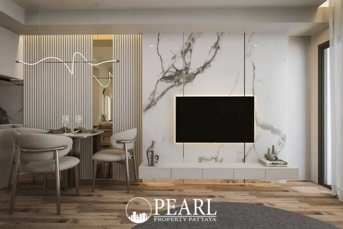 Studio Condo for Sale in Siam Oriental Oasis sleek bathroom design