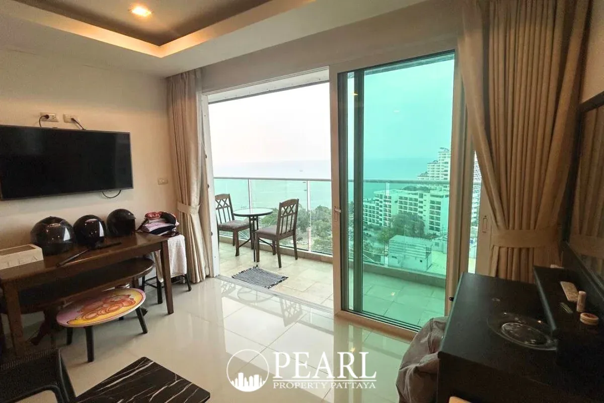 2 Bedroom Condo for Sale in Cosy Beach View second bedroom with city view