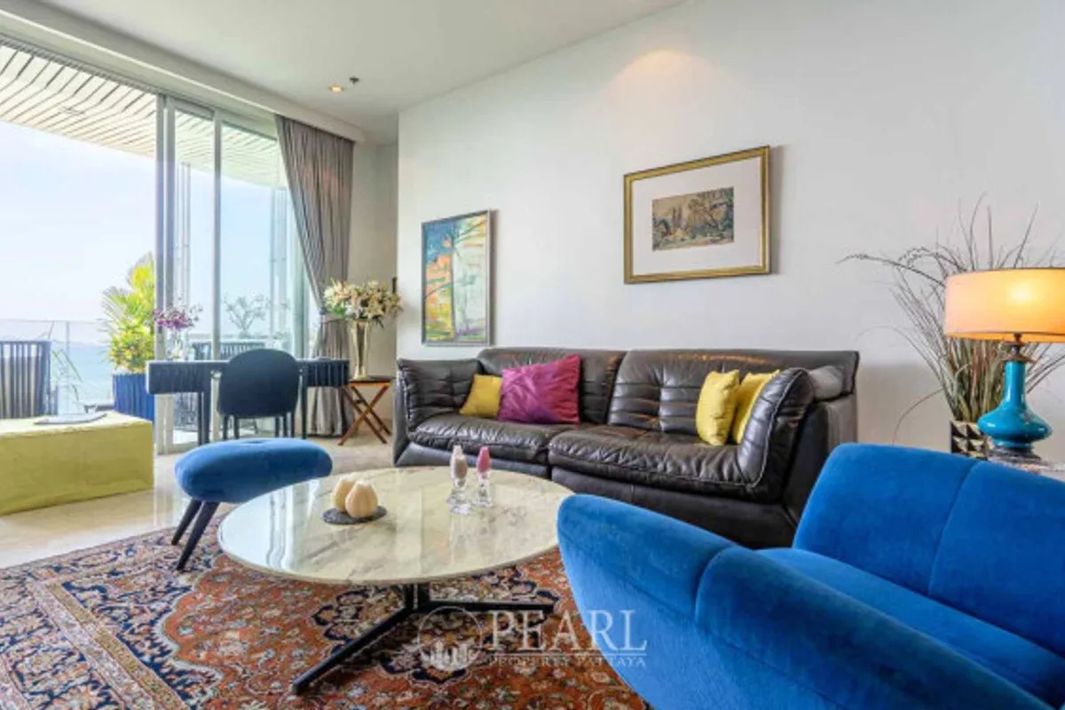 3 Bedroom Condo for Sale in The Cove Pattaya modern kitchen with island