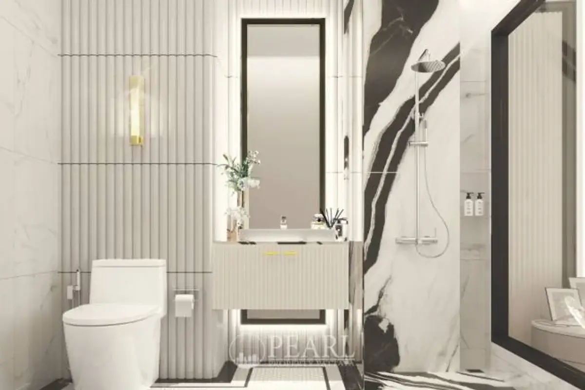 2 Bedroom Condo for Sale in The Embassy Jomtien second bedroom with twin beds