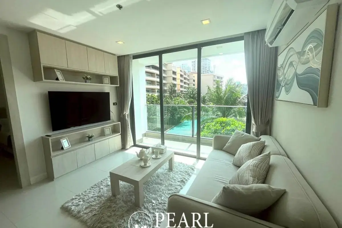 2 Bedroom Condo for Sale in Bang Lamung exterior facade with balconies