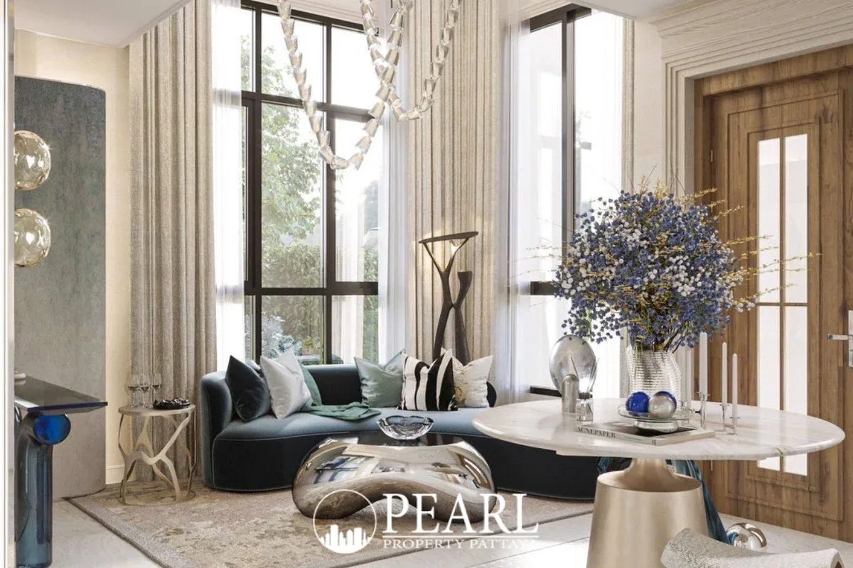 3 Bedroom House for Sale in The Palm Grandio's modern kitchen