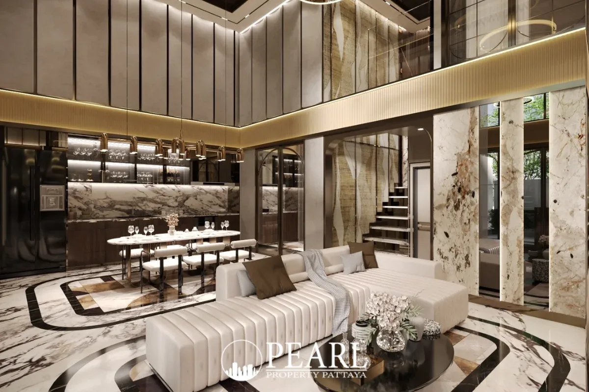 4 Bedroom House for Sale in Villa Trivana master bedroom with ensuite