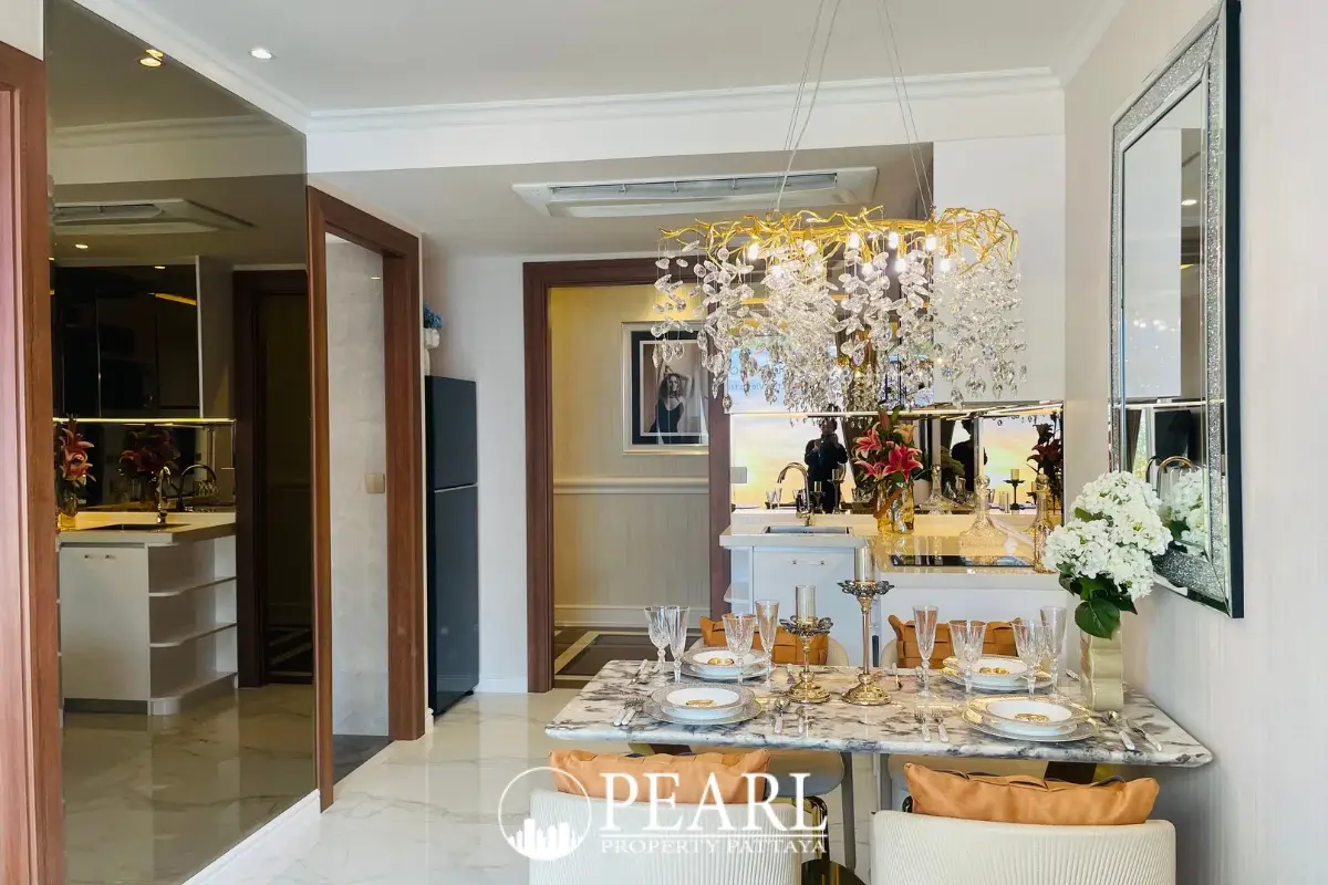 1 Bedroom Condo for Sale in The Riviera Malibu luxurious bathroom with walk-in shower