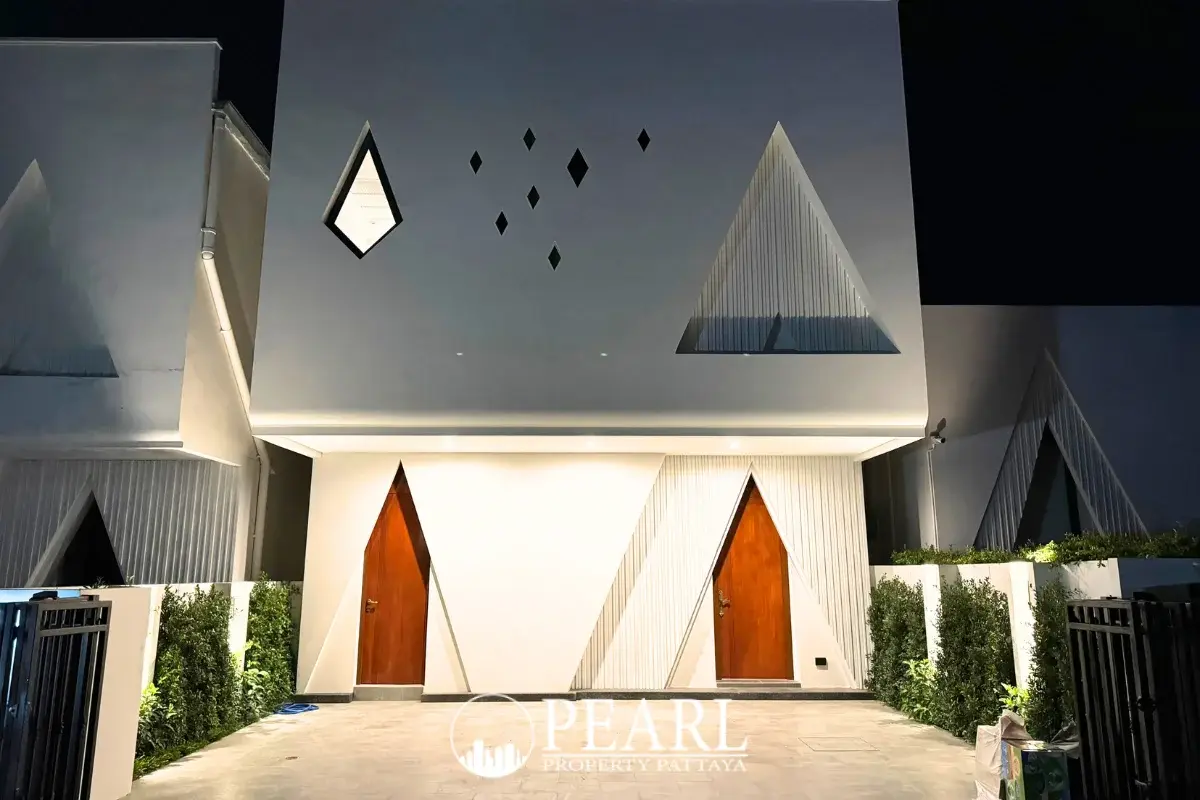4 Bedroom House for Sale at Inara Villa modern exterior with lush landscaping