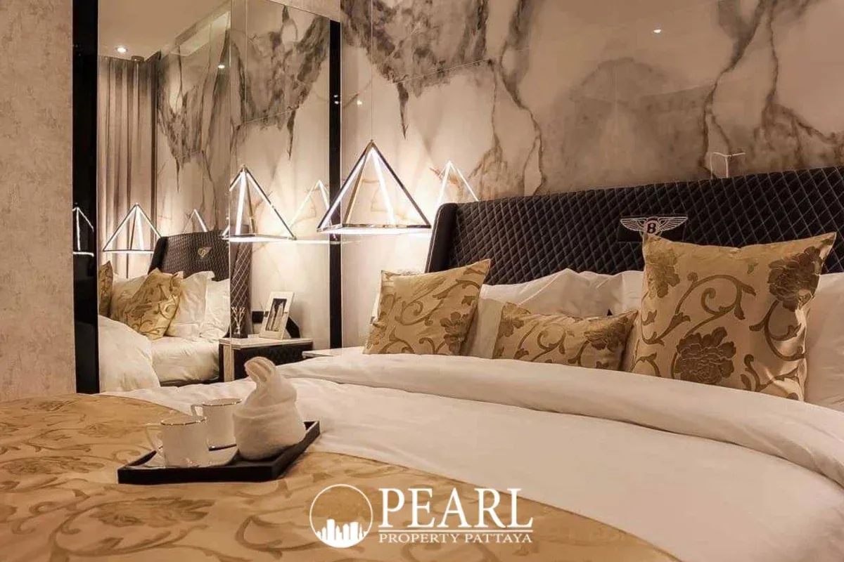 1 Bedroom Condo for Sale in Grand Solaire Pattaya elegant bathroom with shower