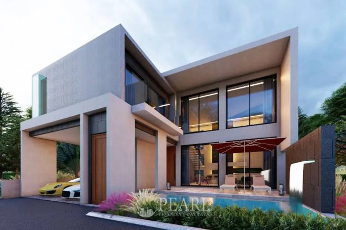 3 Bedroom House for Sale in Layan Bangsare Beach modern exterior with garden