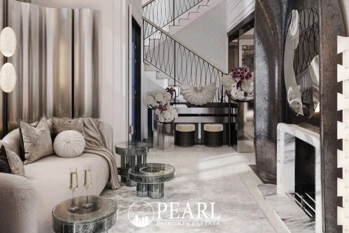 3 Bedroom House for Sale in The Palm Grandio's spacious living room