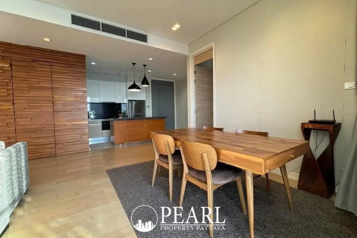 1 Bedroom Condo for Sale in Reflection Jomtien Beach modern kitchen area
