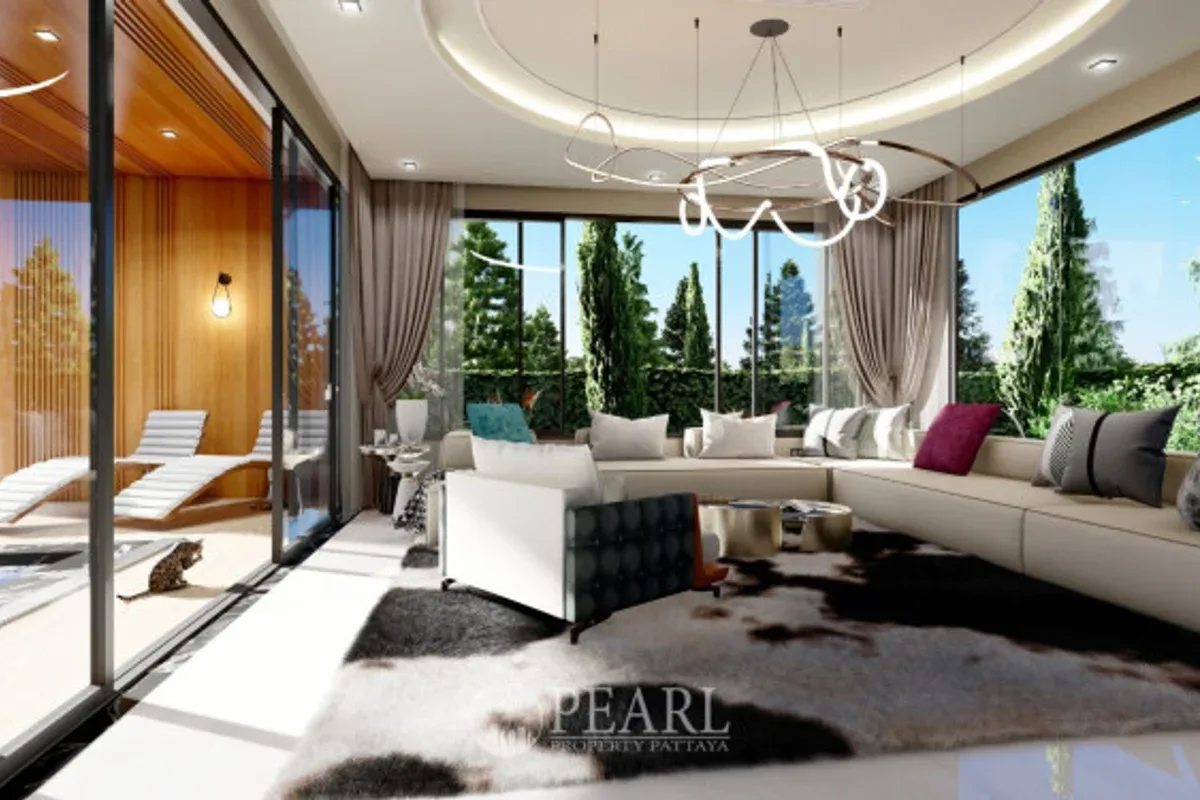 5 Bedroom House for Sale in The Richest Valley private swimming pool and patio area