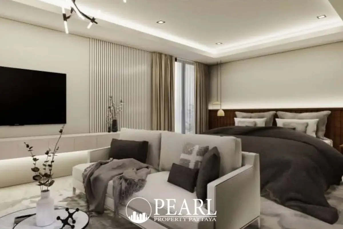 5 Bedroom House for Sale in L Pattaya fully equipped kitchen with island