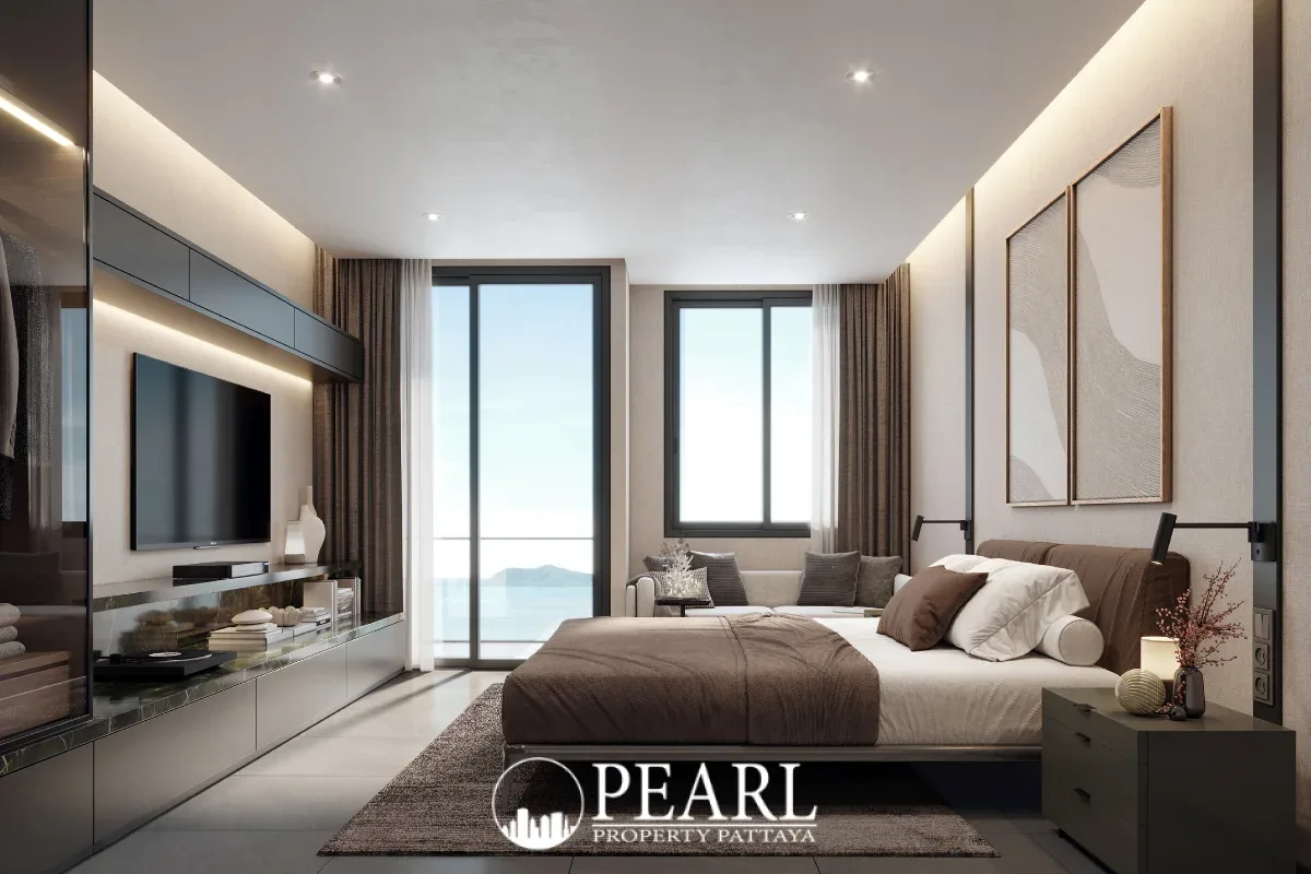 1 Bedroom Condo for Sale in The Panora Estuaria cozy bedroom with natural light