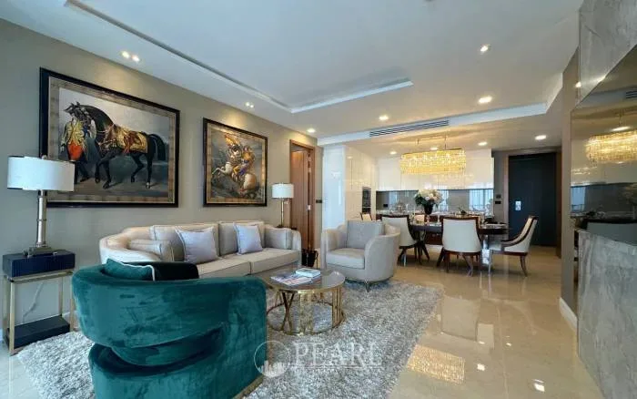 2 Bedroom Condo for Sale in Elysium Residences spacious living room with modern decor