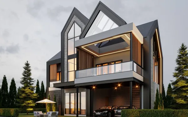 4 Bedroom House for Sale in Naklua spacious living room