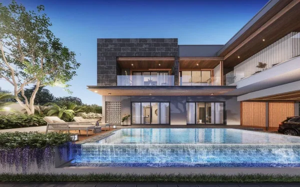 4 Bedroom Villa for Sale in Nong Prue spacious living room